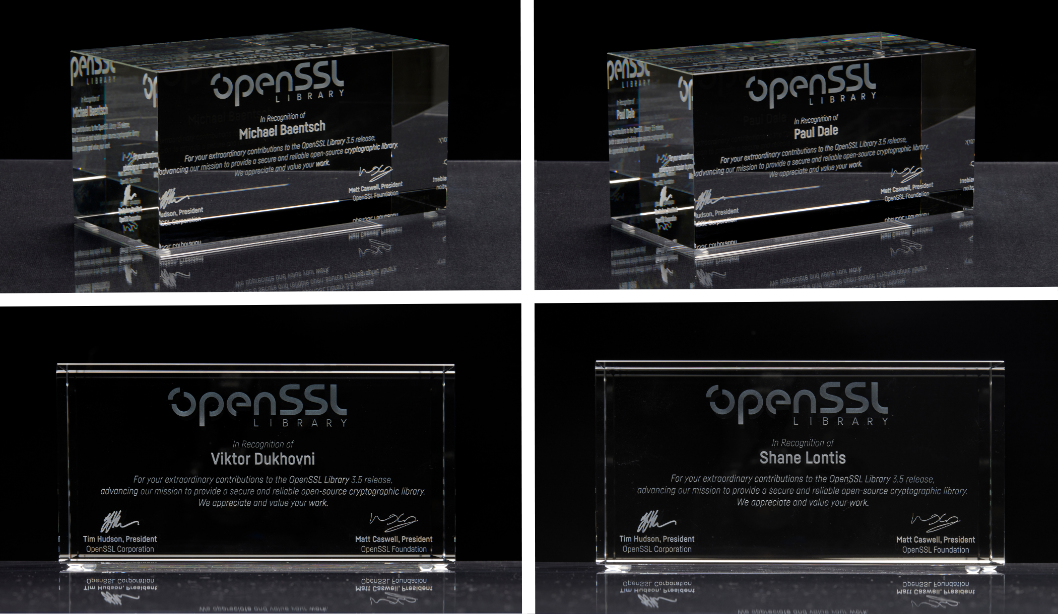 OpenSSL 3.5 Awards