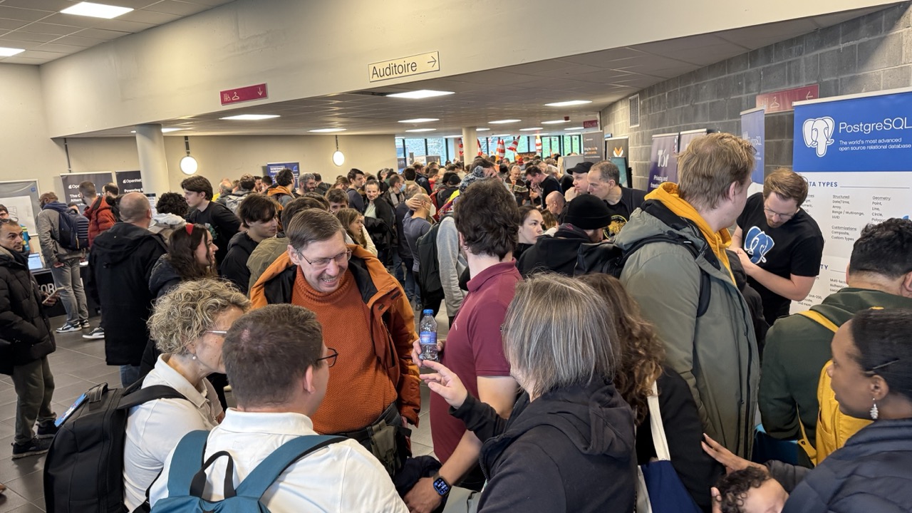 Audience at Fosdem 2026